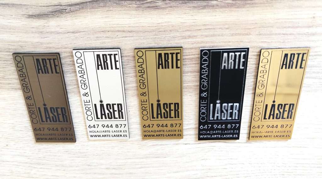 Corte láser de metacrilato